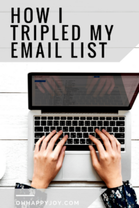 HOW TO GROW EMAIL LIST