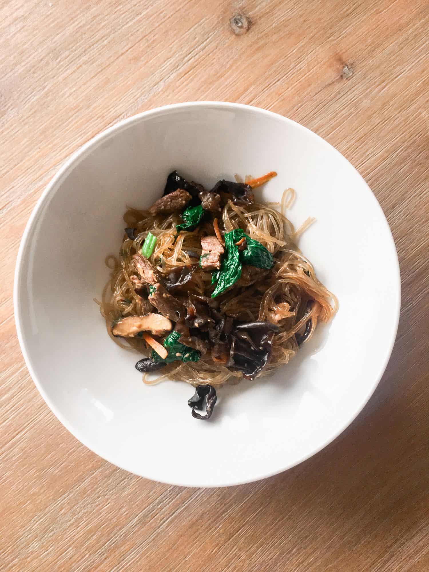 Korean Japchae Noodle