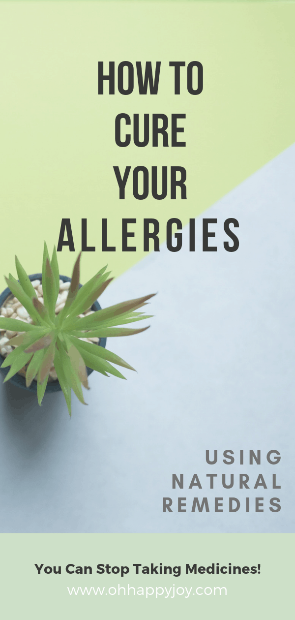 Natural Ways to Cure Allergies