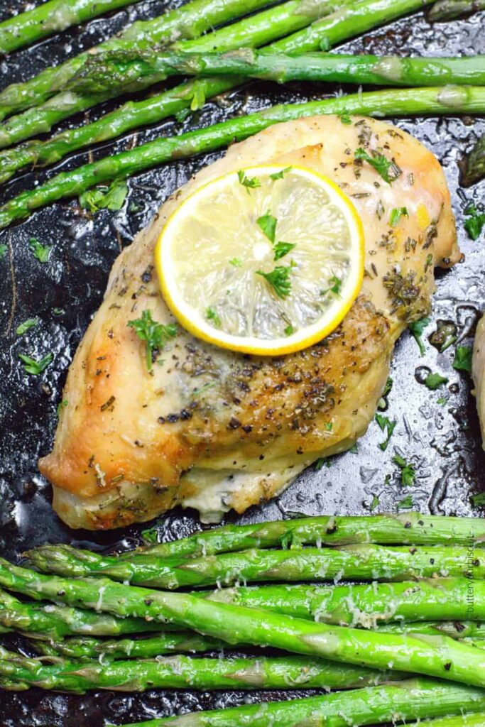 one pan lemon herb chicken