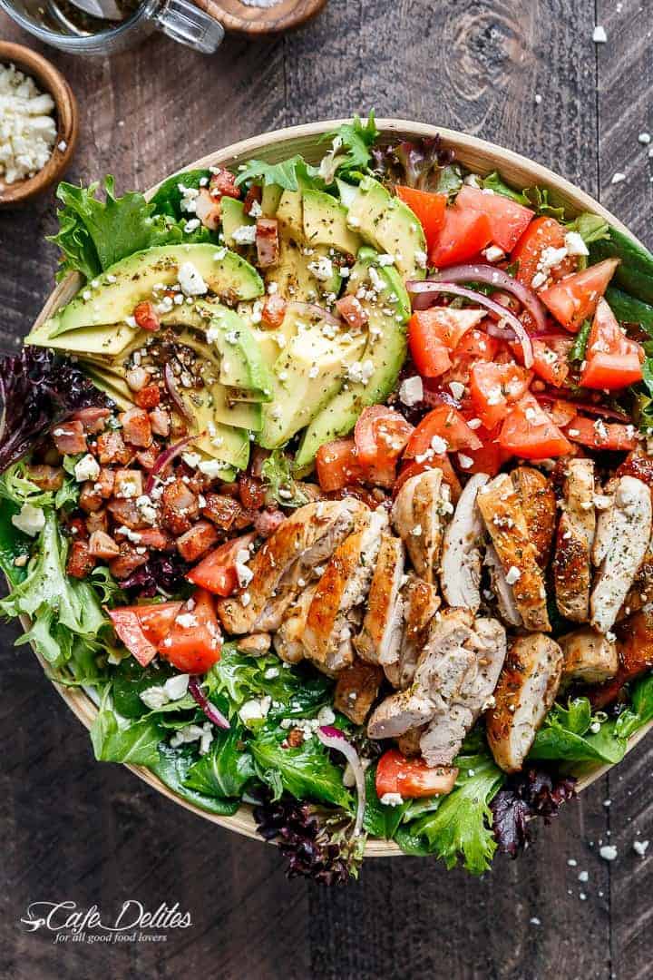 Keto Meal Prep - Balsamic Chicken Salad