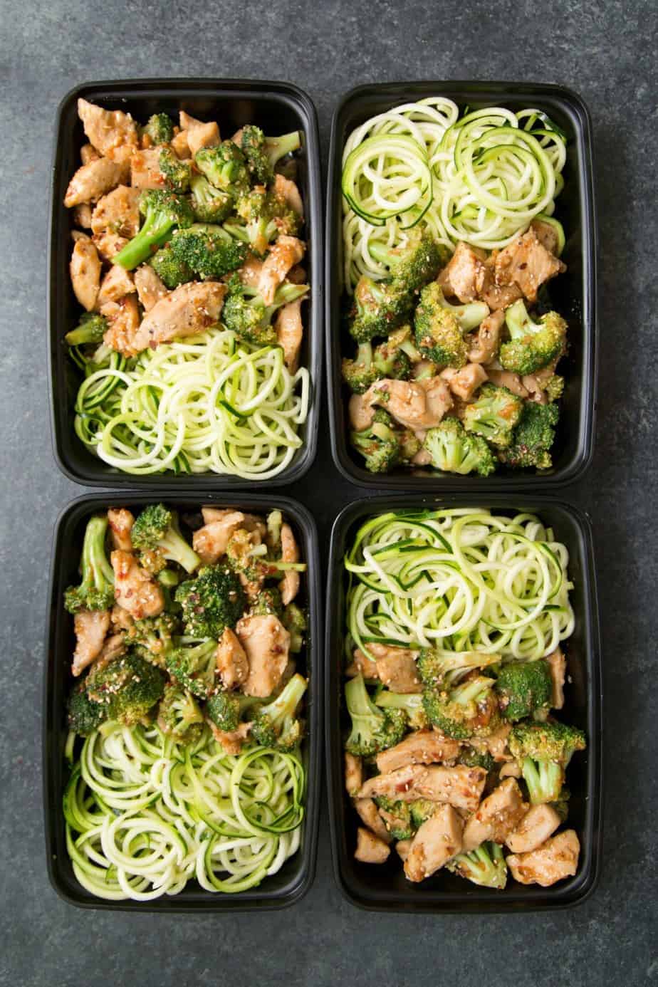 Keto Meal Prep - Sesame Chicken and Broccoli