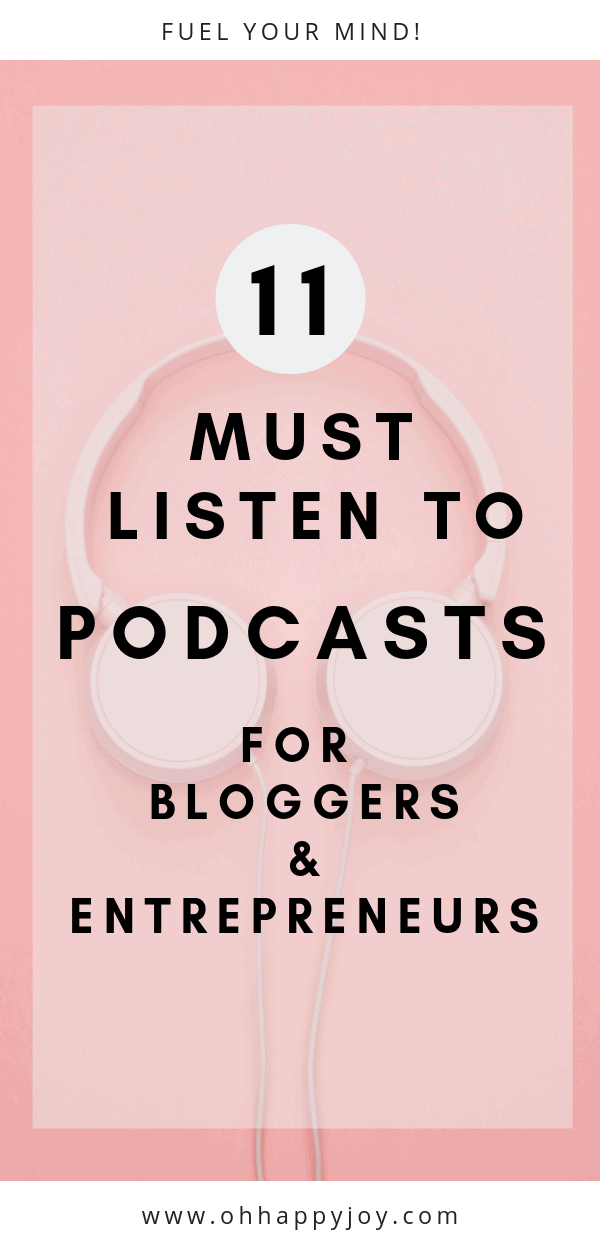 Podcasts for Bloggers & Entrepreneurs