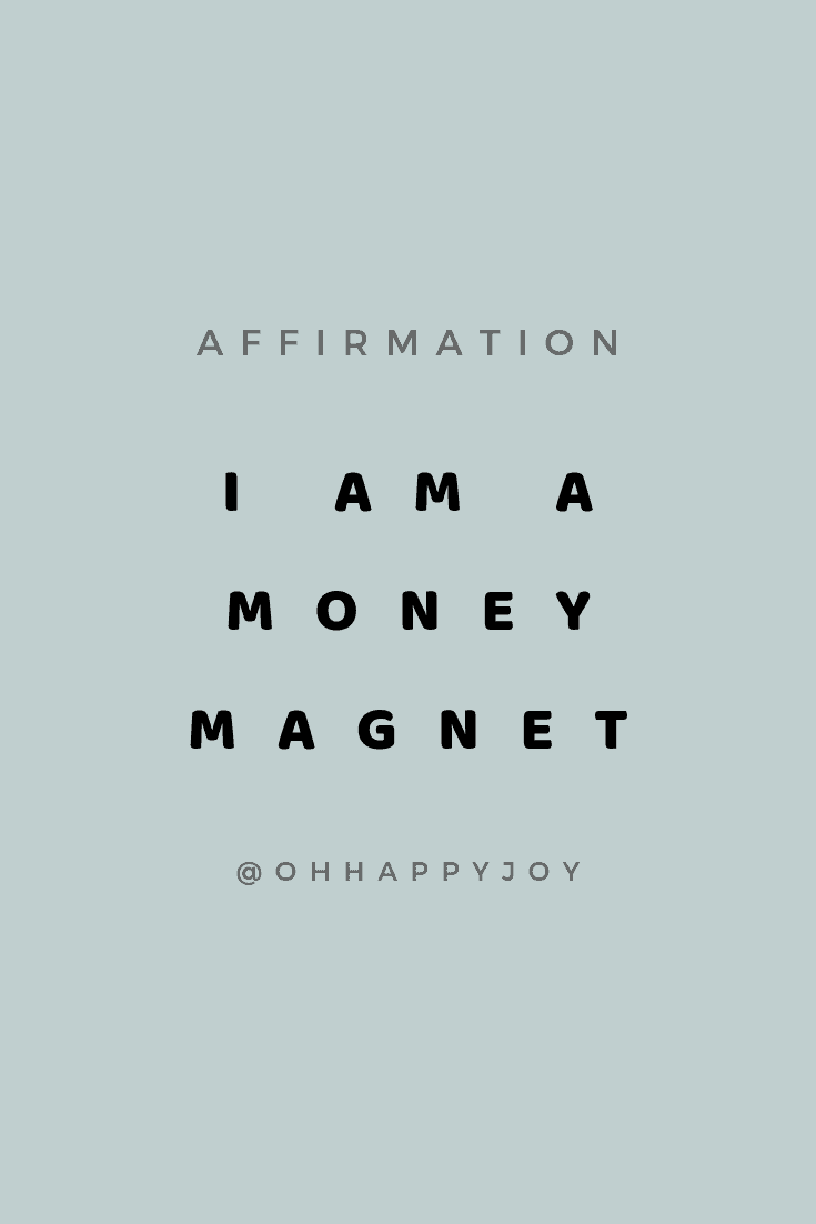 money affirmations