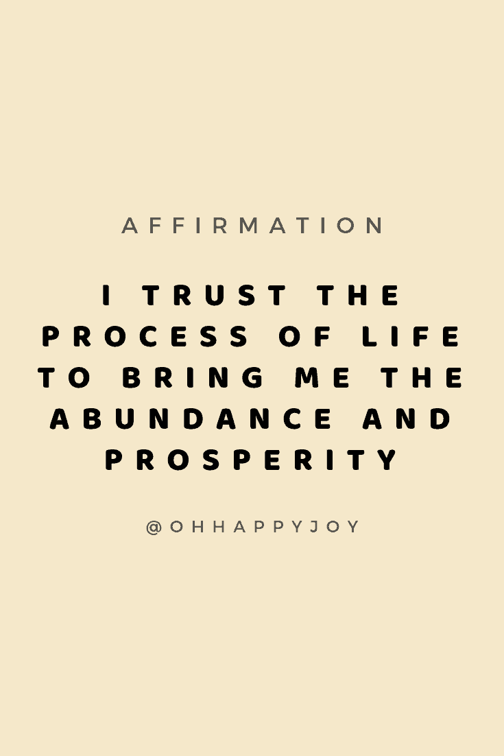 affirmations for abundance and prosperity