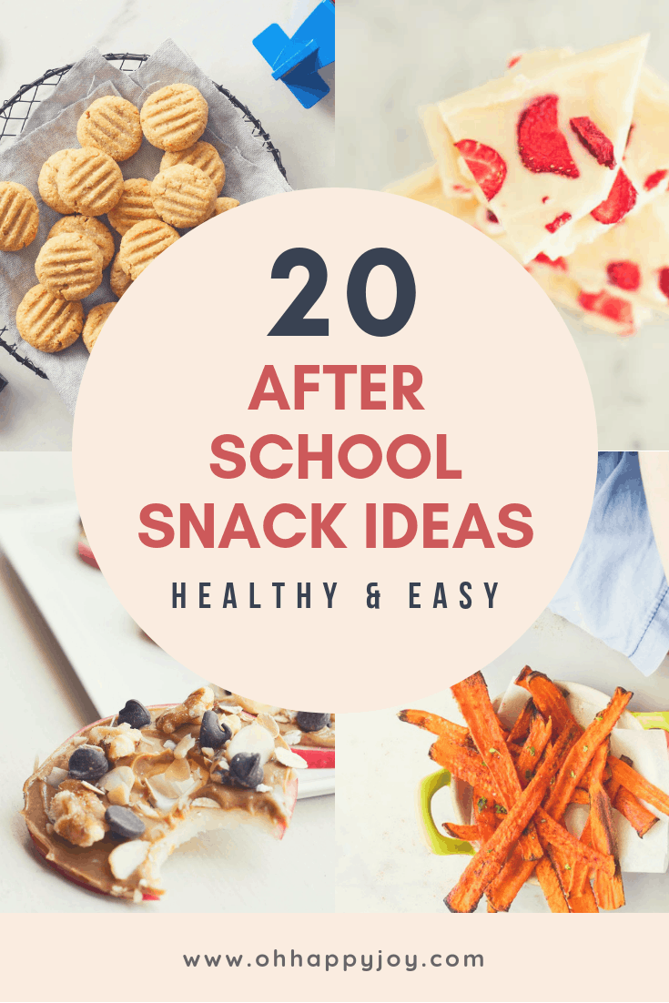 AFTER SCHOOL SNACK IDEAS FOR KIDS