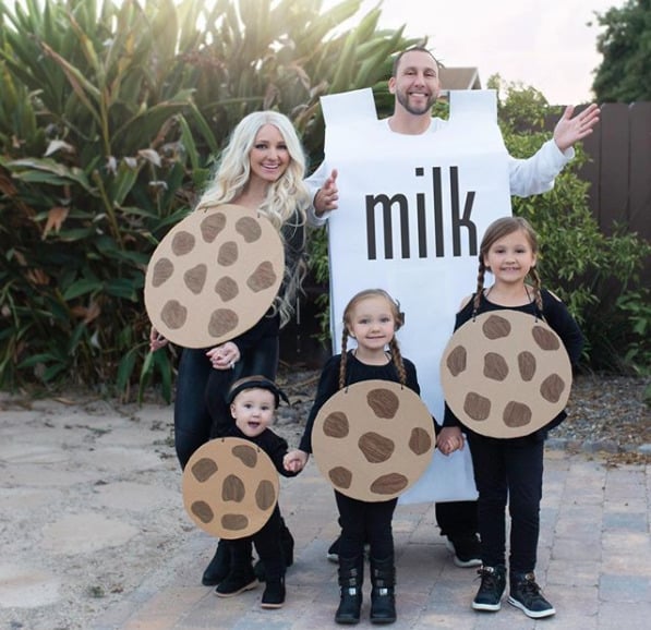 Family Halloween Costumes With Your Baby - Milk And Cookies