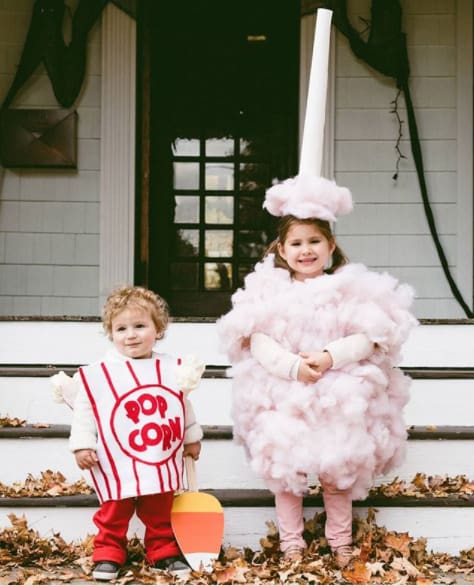 Family Halloween Costumes With Your Baby - Popcorn and Cotton Candy