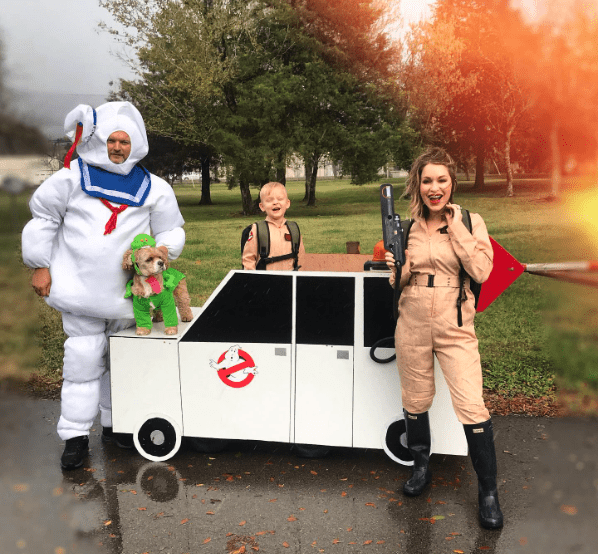 Ghostbusters Family Costume