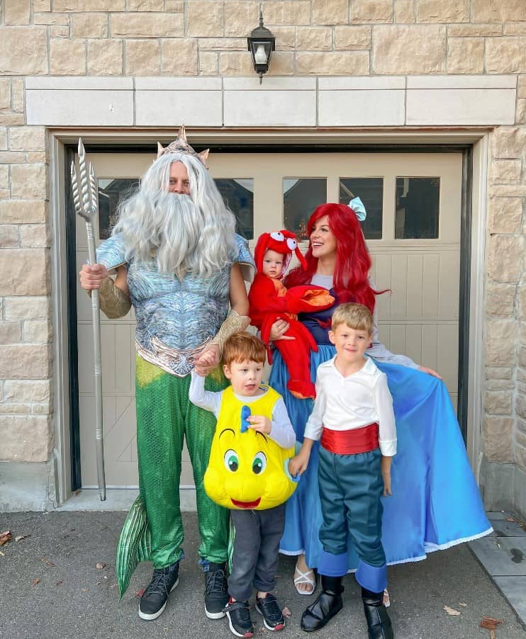 Little Mermaid Family Halloween Costume