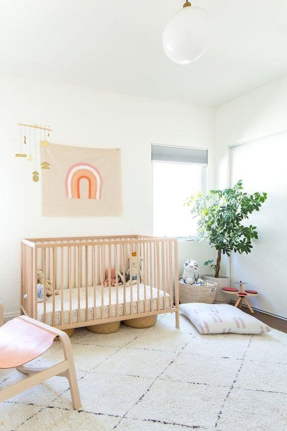 Modern Neutral Boho Nursery Ideas I'm Loving - Inside The Neutral Dream Home Of Almost Makes Perfect’s Molly Madfis