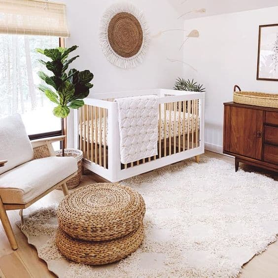 Modern Neutral Boho Nursery Ideas I’m Loving - Oh Happy Joy 1