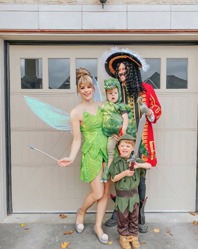 Peter Pan & Tinker Bell Family Halloween Costume