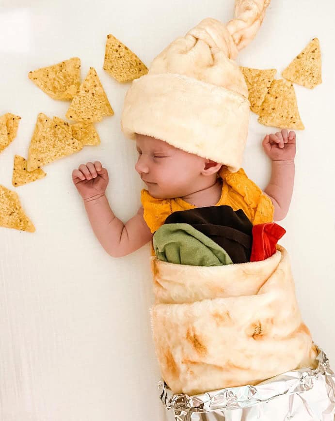 Baby Burrito Halloween Costume