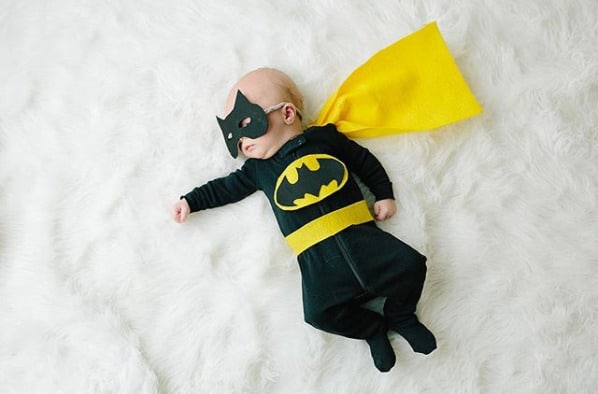 Funny Baby Halloween Costumes - Batman baby halloween costume