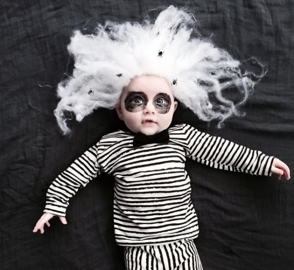 Funny Baby Halloween Costumes -Beetlejuice Baby Halloween Costume