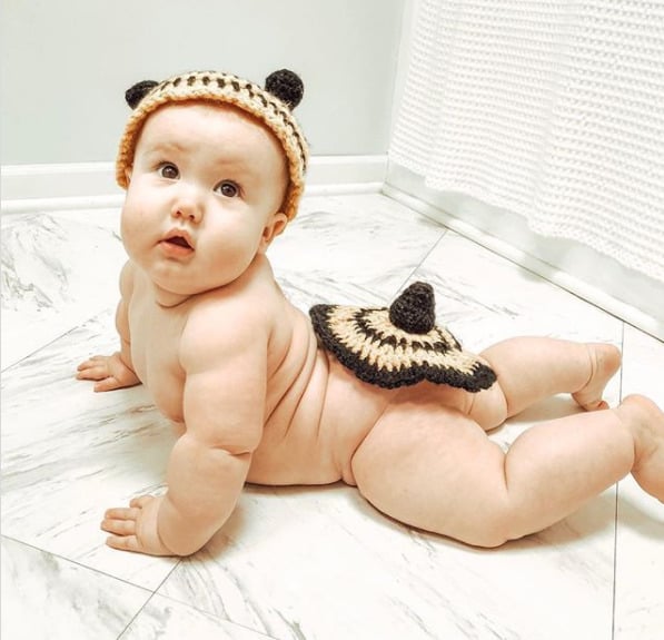 Funny Baby Halloween Costumes - Bumblebee baby halloween costume