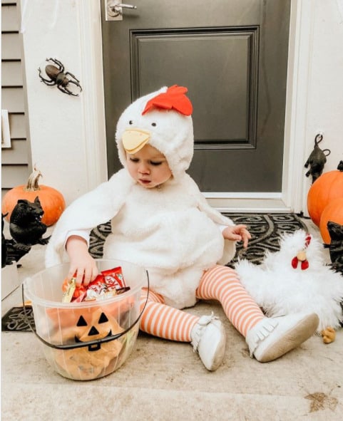 Funny Baby Halloween Costumes - Chicken Baby Halloween Costume