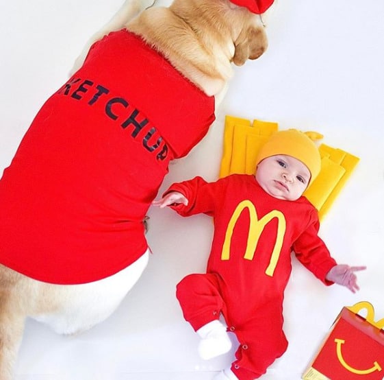 Funny Baby Halloween Costumes - McDonald's Baby Halloween Costume