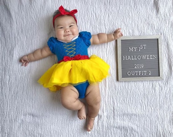 Funny Baby Halloween Costumes - Snow White Baby Halloween Costume