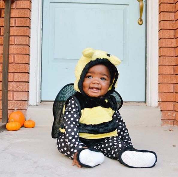 Funny Baby Halloween costumes - Bumblebee baby halloween costume - 1