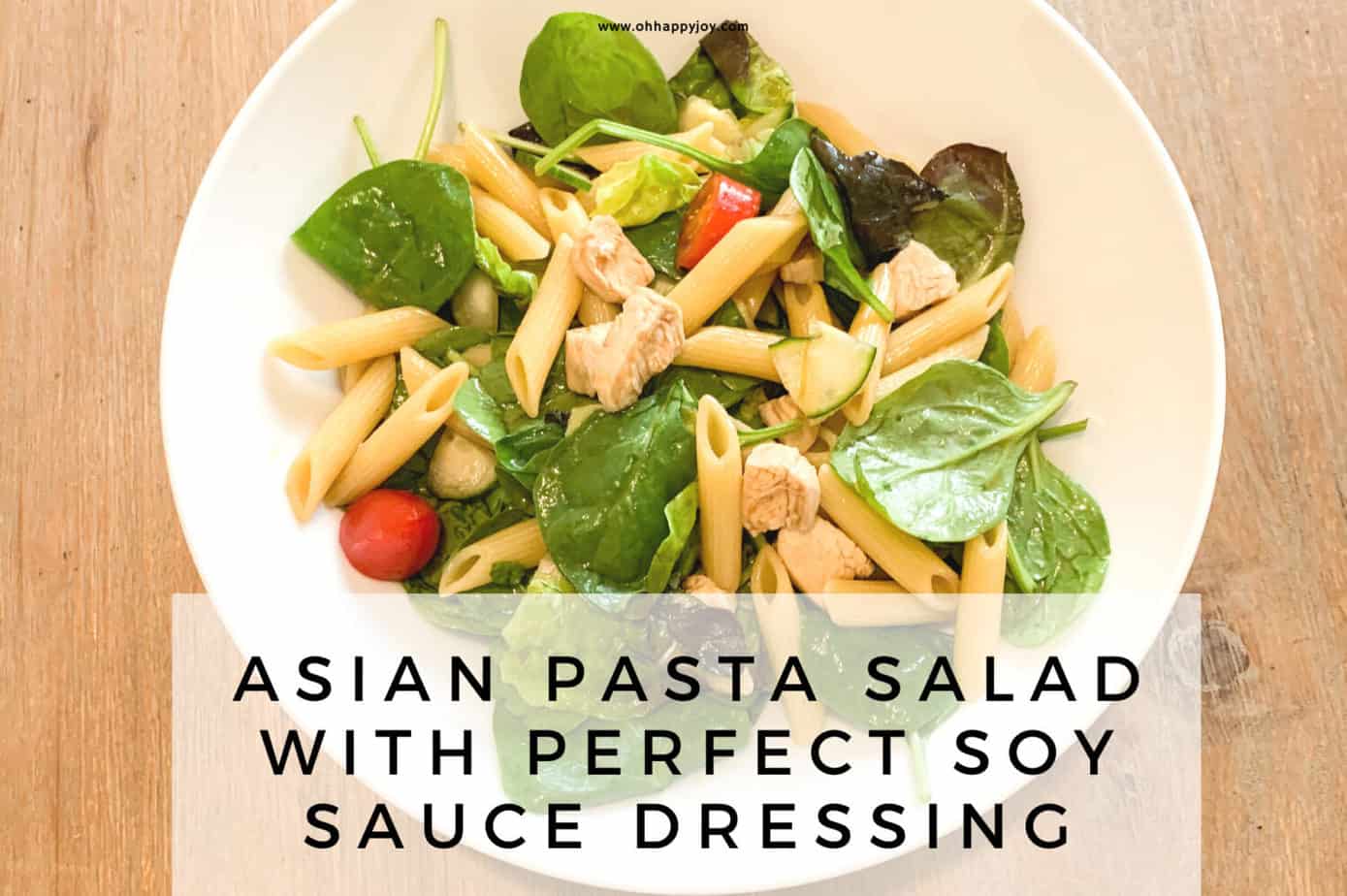 dressing Asian soy salad