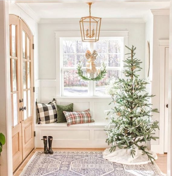 modern and neutral christmas decor ideas