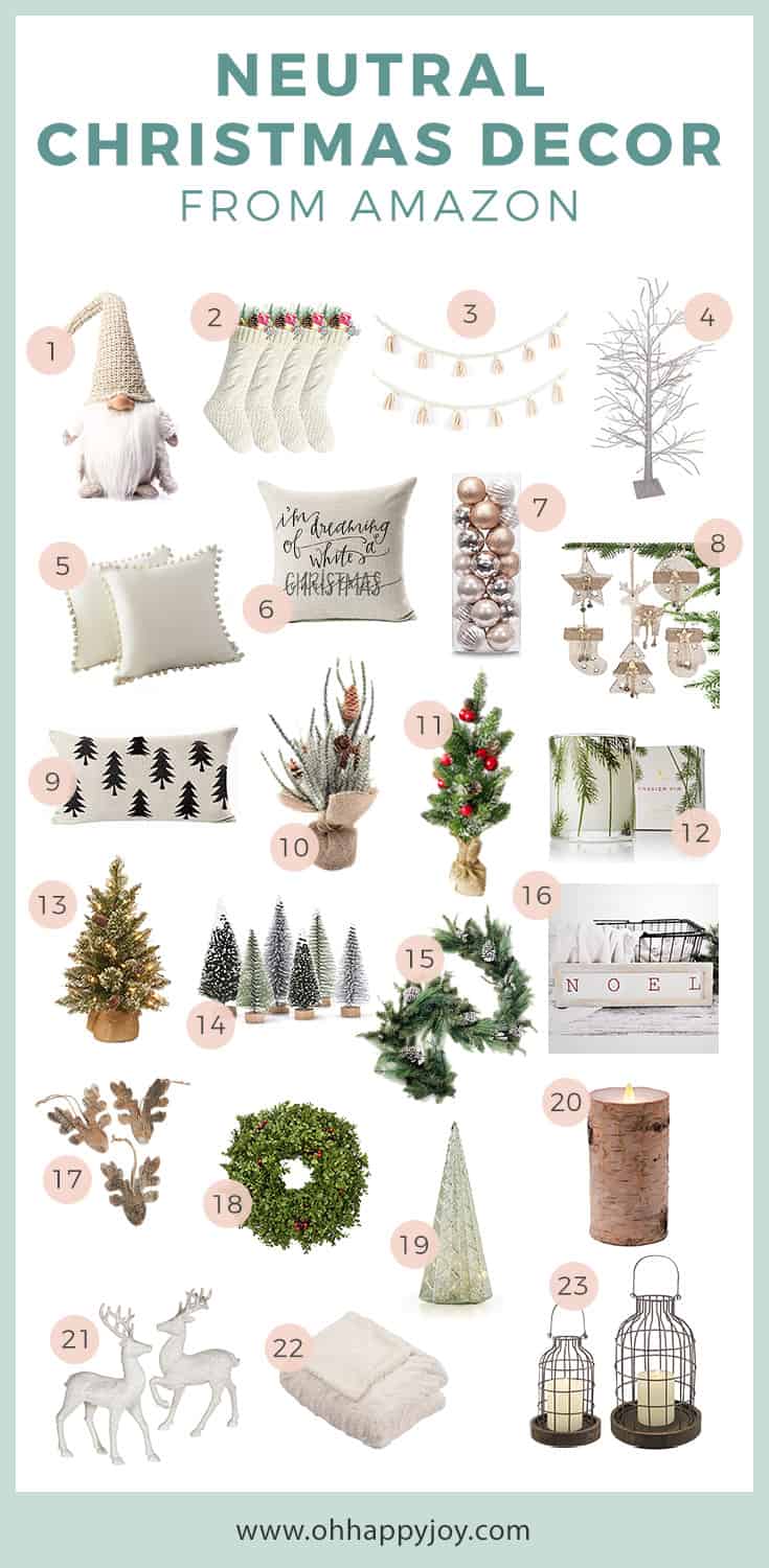 Modern Christmas Decor - Amazon