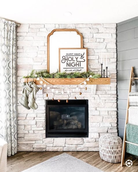 modern and neutral christmas decor ideas - mill city workshop