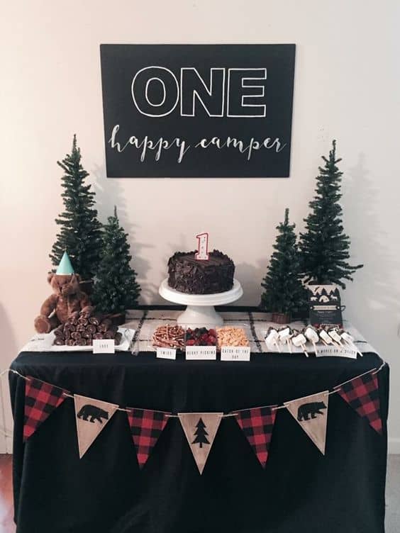 One Happy Camper 1st Birthday Theme