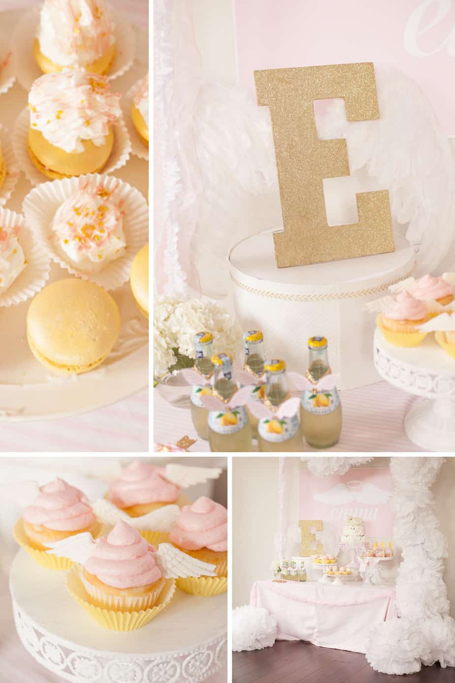 Little Angel 1st Birthday Theme