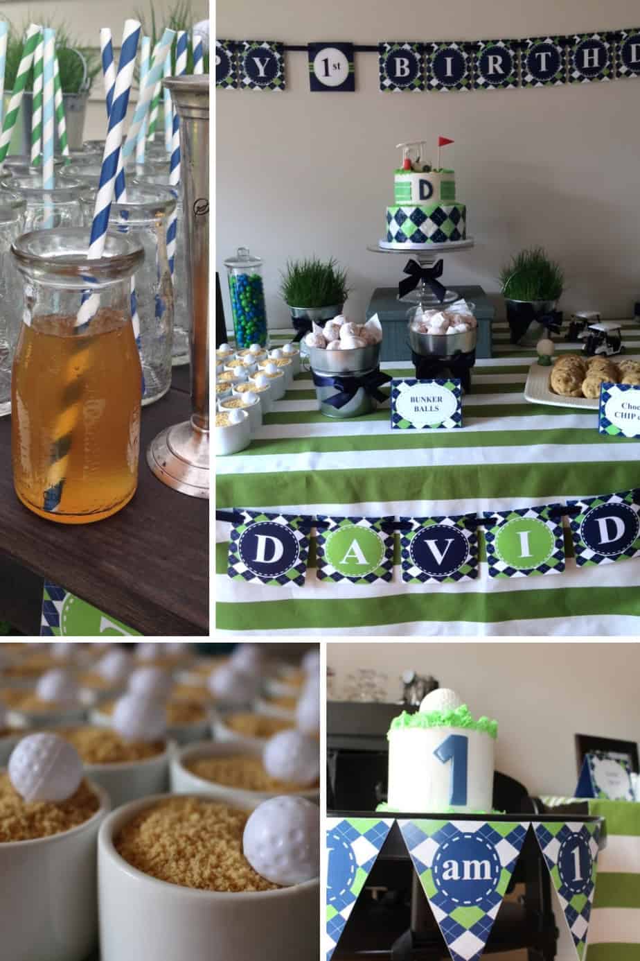 Golf 1st Birthday Theme