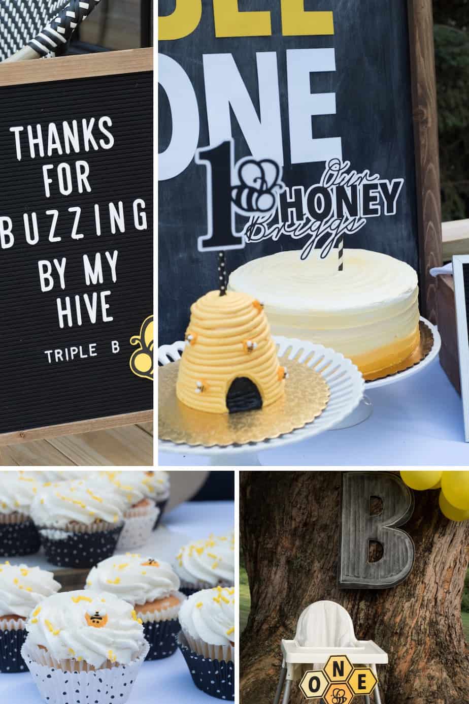 Honey Bee 1st Birthday Theme