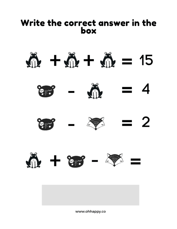 Logic Puzzles For Kids Age 68 To Challenge Their Mind Oh Happy Joy!