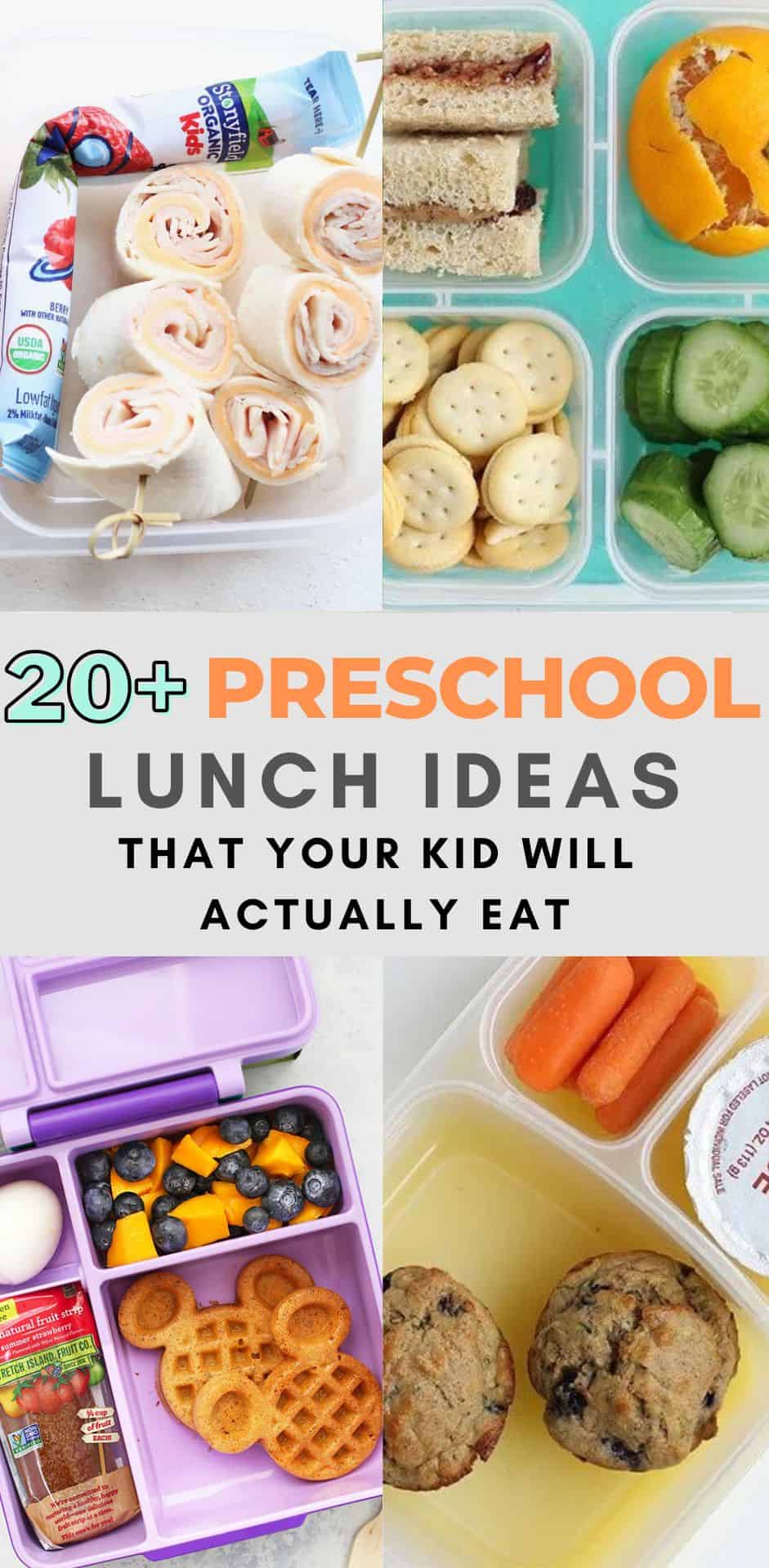 Lunch Ideas for Toddlers at Preschool - Oh Happy Joy!