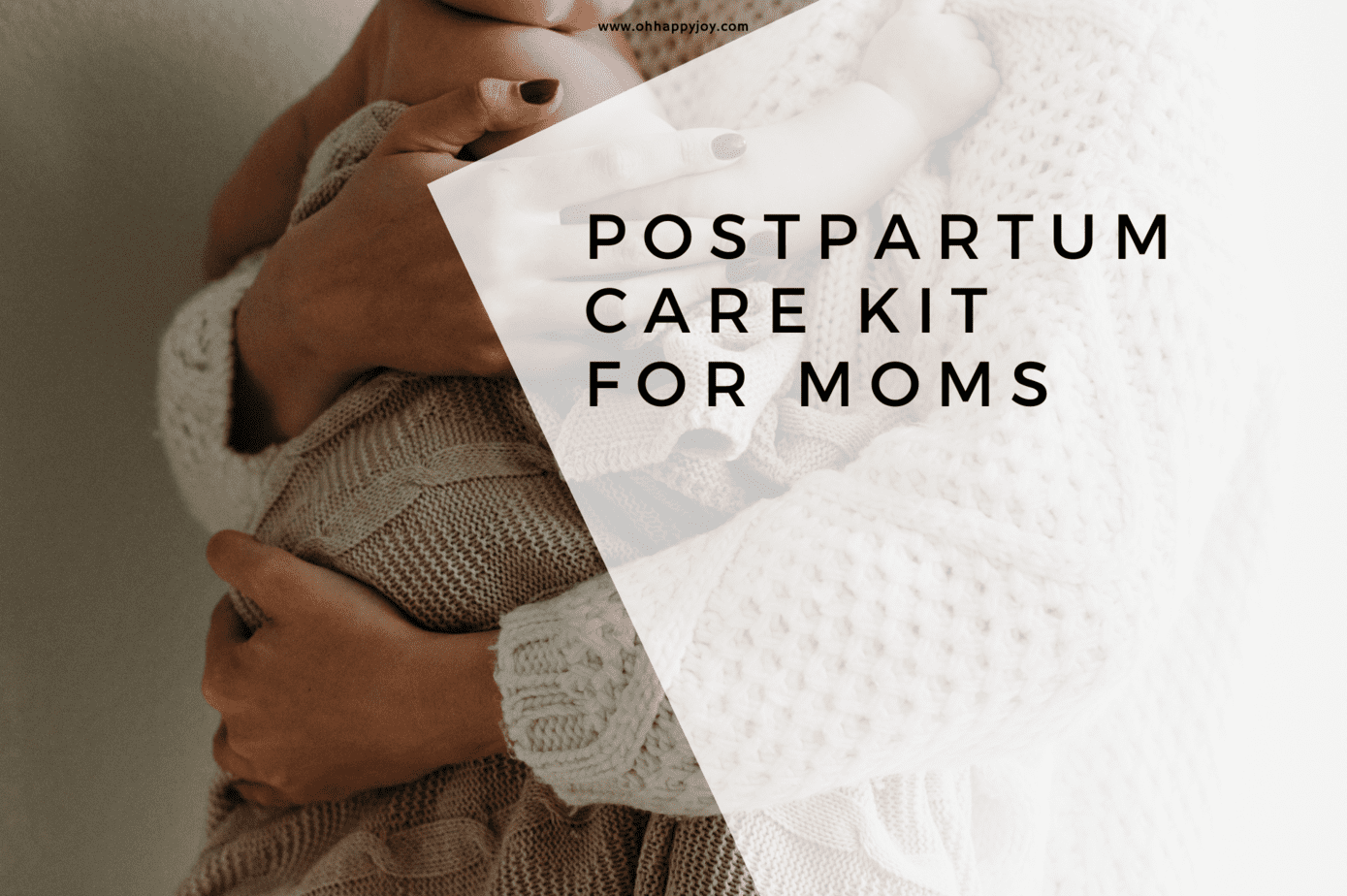 Postpartum Care Kids For Moms
