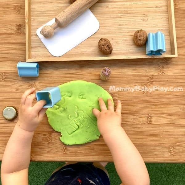 Fine motor activities for 1-year-olds - Edible Sensory Play