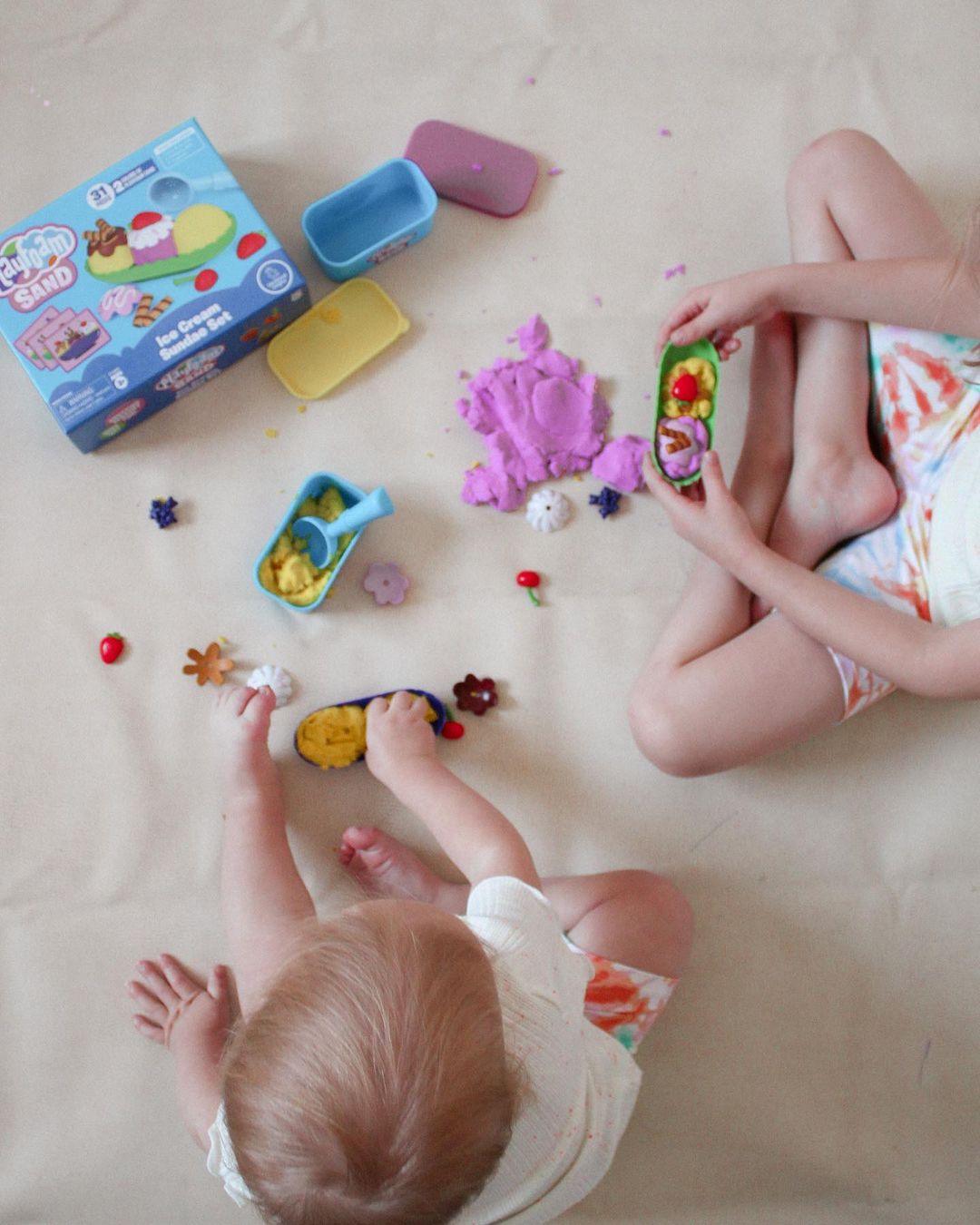 sensory activities for toddler playfoam sand