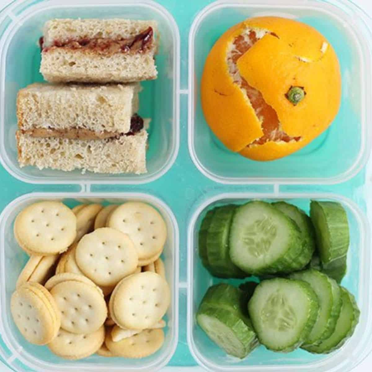 Bento Box Lunch Ideas for Kids - Peas and Crayons