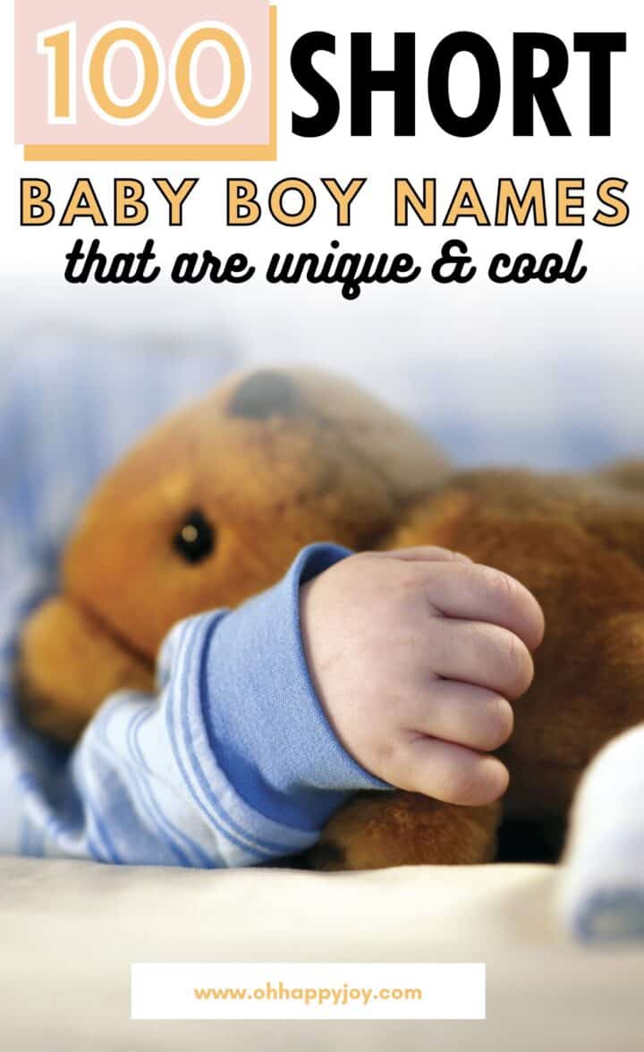 One Syllable Boy Names Oh Happy Joy!