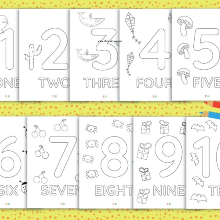 Learning Printables For 2 Year Old - Oh Happy Joy!