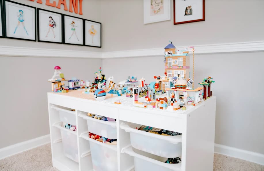 play room organization