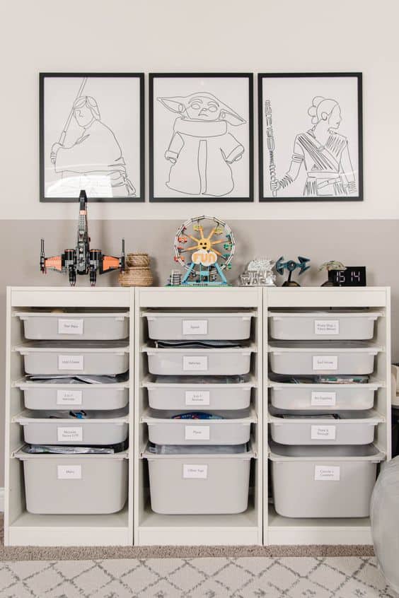 playroom organization ideas