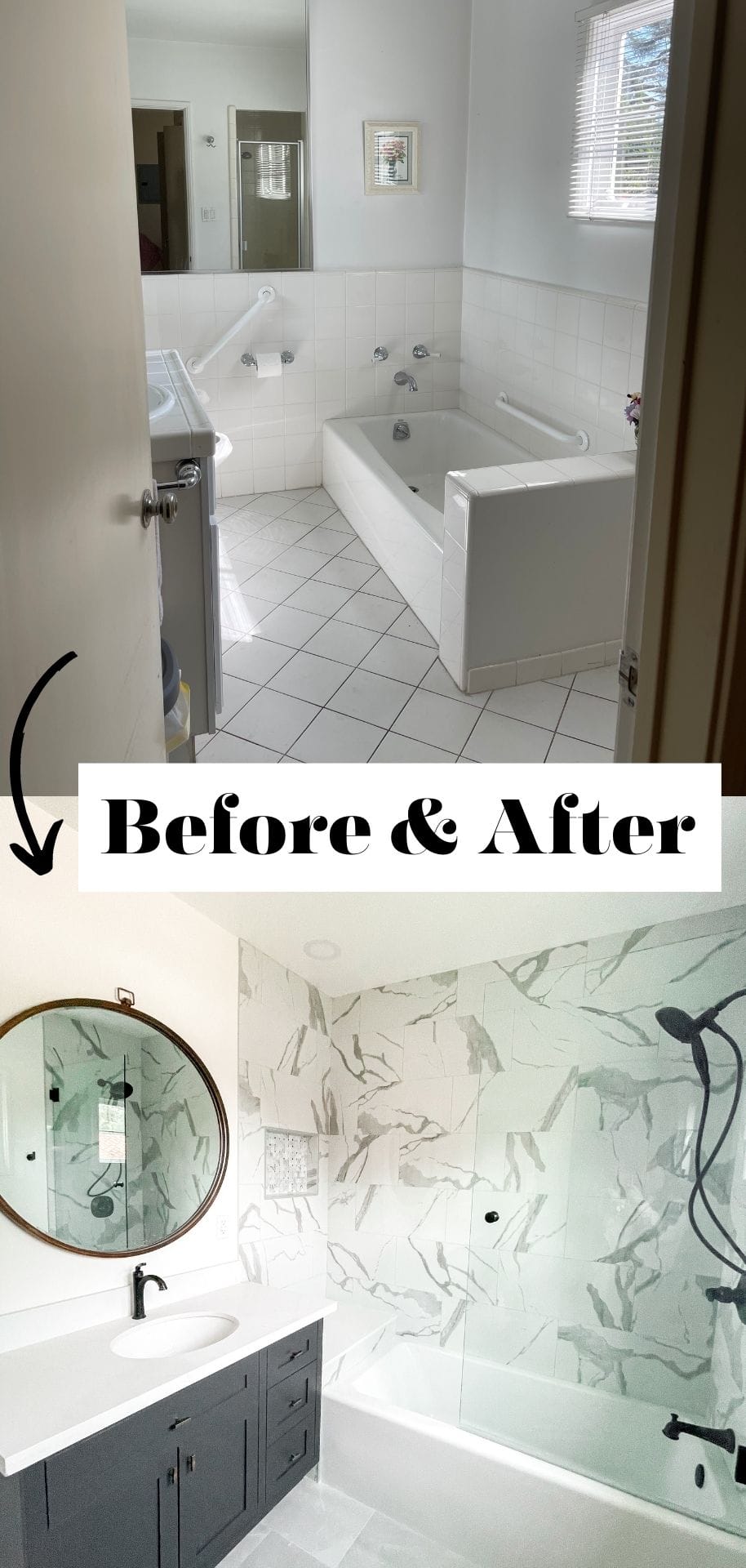 1960s bathroom remodel before and after 3