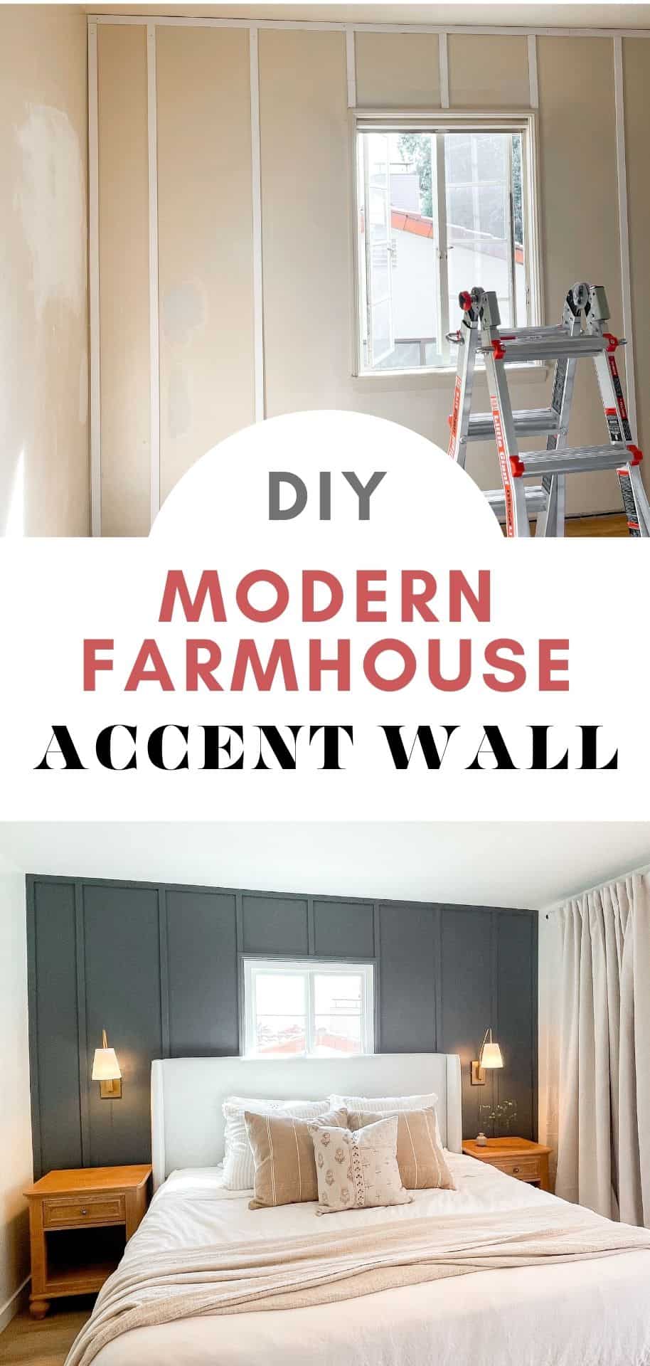 Modern Farmhouse Accent Wall