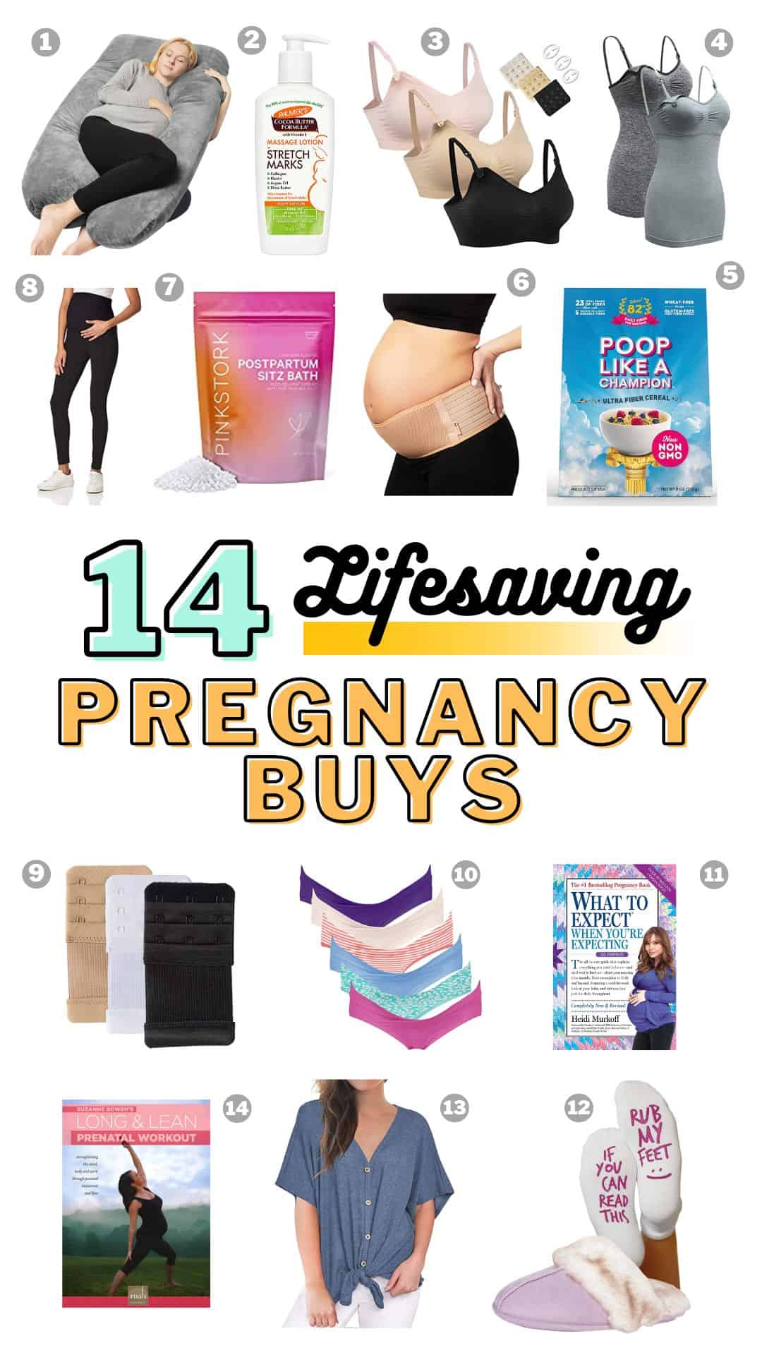 14 Pregnancy Essentials That Helped Me Survive Pregnancy - Amazon ...