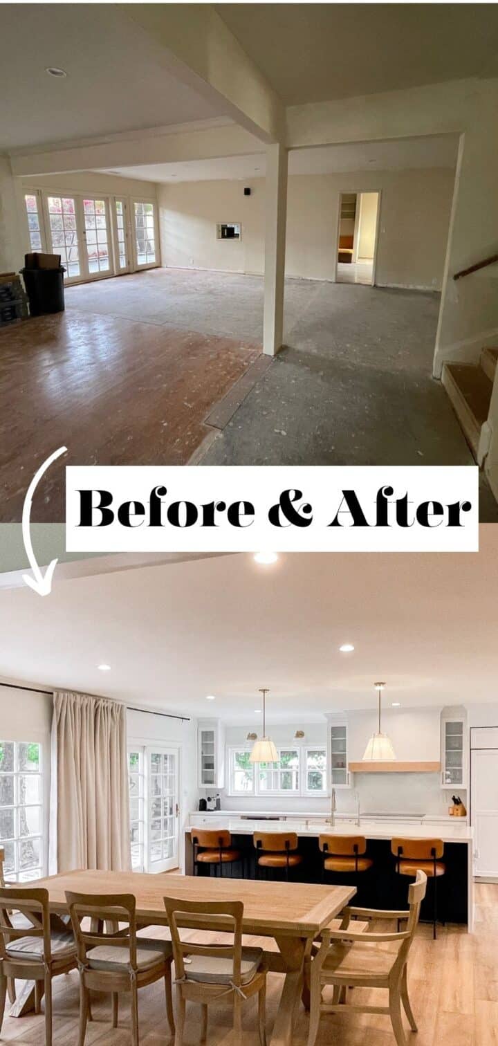 Opening a Load Bearing Wall Between Kitchen and Living Room Oh Happy Joy!