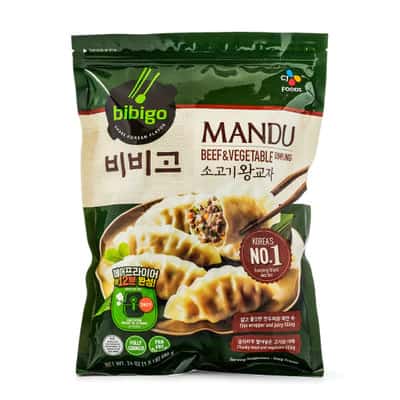 Bibigo Rice Wrapper Potstickers with Vegetable Beef and Pork Frozen