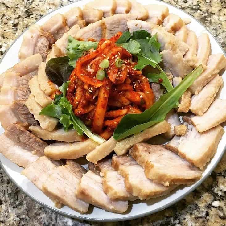 Instant Pot Korean Style Boiled Pork Belly