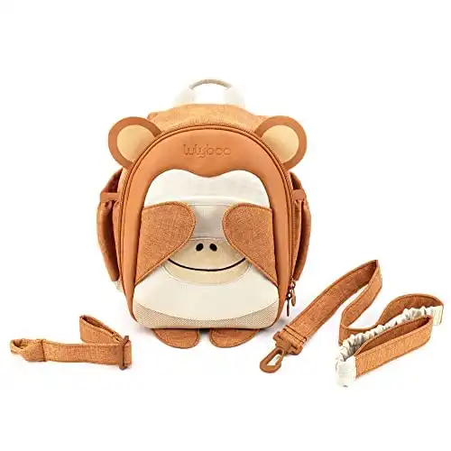 Lulyboo Boo Toddler Backpack with Leash